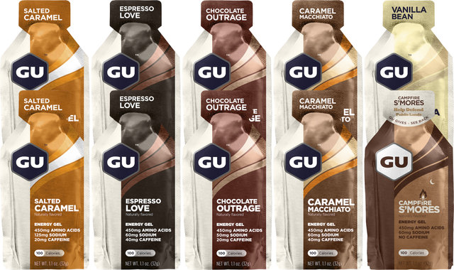 GU Energy Labs Energy Gel - 10 pièces - mix 1