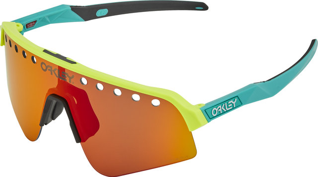 Oakley Lunettes de Sport Sutro Lite Sweep Vented - tennis ball yellow/prizm ruby