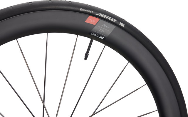 DT Swiss WTS ARC 1100 DICUT 50 TEAM Carbon Disc Center Lock 28" Wheelset - black/100 mm/Non Boost/Shimano Road/142 mm/28"/Non Boost