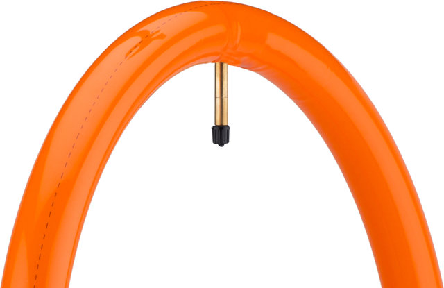 tubolito Chambre à Air Tubo-Folding-Bike 16" - orange/28-349 à 37-349/Valve Schrader (AV)/16 x 1 1/8-1 3/8" AV 40 mm/40 