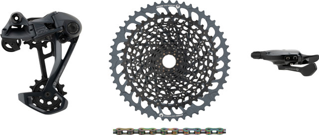 SRAM GX Eagle 1x12-speed E-Bike Upgrade Kit with Cassette - black - XX1 rainbow/SRAM XD/14 teeth/SRAM XD/none/none/10-52/without