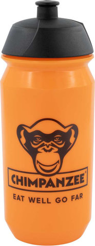 Chimpanzee 500 ml Trinkflasche - orange-schwarz | 500 ml