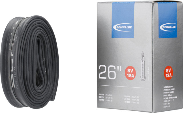 Schwalbe Cámara de aire 12A para 26" - universal/26 x 1,0-1,5 SV 40 mm