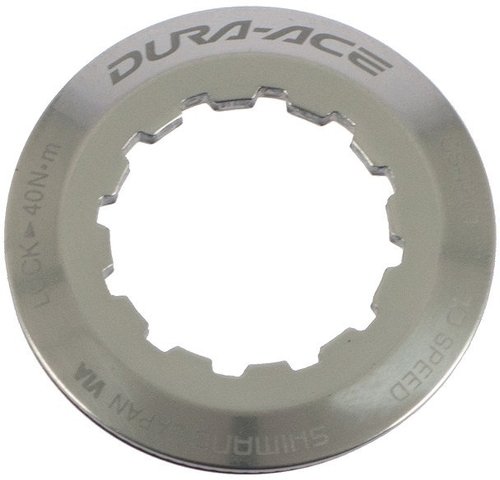 Shimano Verschlussring für Dura-Ace CS-7900 10-fach - silber/ab 12er