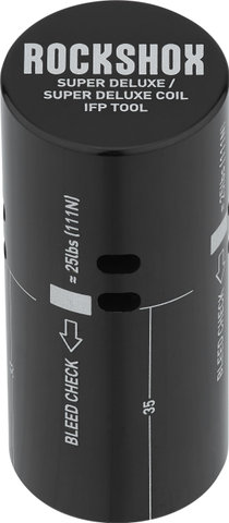 RockShox Outil de Mesure IFP Height Tool pour Super Deluxe (Coil) A1+ àpd 2018 - black