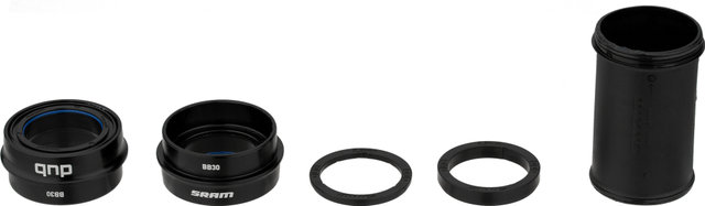 SRAM Eje de pedalier DUB BB30 Road Wide 68 mm - black/BB30
