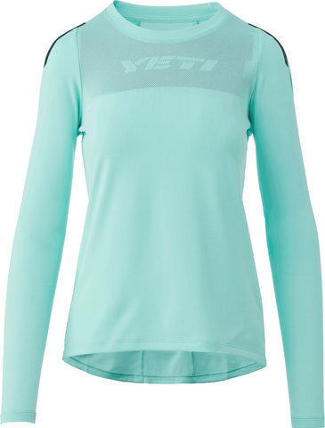 Yeti Cycles Turq Air Women’s L/S Jersey - beach glass/S