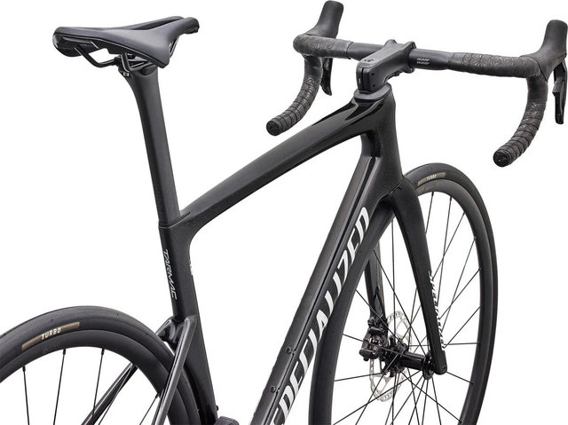 Specialized Tarmac SL9 Comp DI2 28" Carbon Rennrad - gloss charcoal tint-dolomite metallic | M | 28"