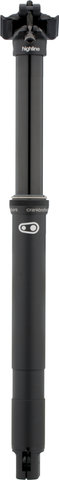 crankbrothers Tija de sillín Highline 7 125 mm - black/417 /31,6 mm/0 /1x