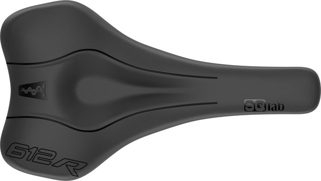 SQlab 612 Ergowave R Sattel - schwarz/120 mm