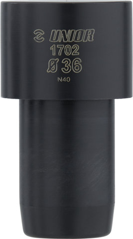 Unior Bike Tools Montagewerkzeug 1702 für Staubdichtungen von Federgabeln - black/36 mm