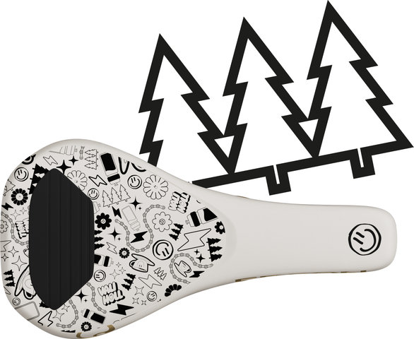 Ergon SM Downhill Comp Vali Höll Edition Saddle - white | 120 mm