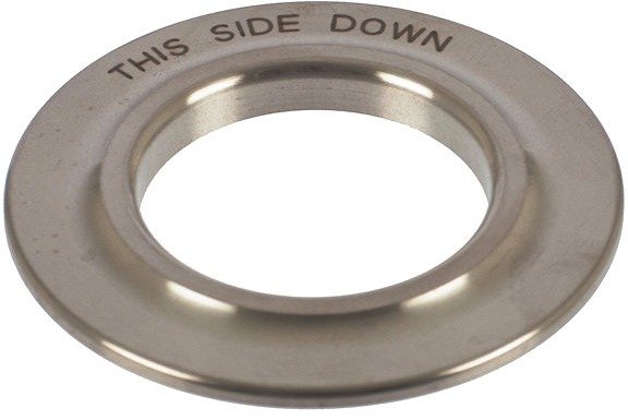 Chris King 1.5" to 1 1/8" Crown Race Devolution Baseplate, Stainless Steel - silver/universal