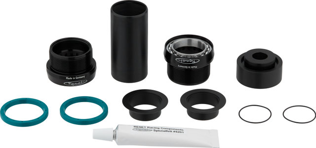 Reset Racing HollowLite Road Hollowtech II Bottom Bracket - black/BSA