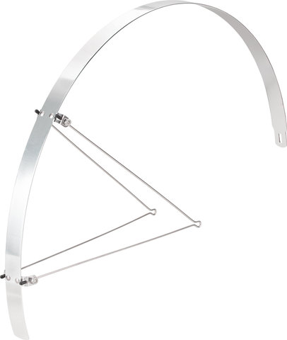 CONTEC Juego de guardabarros Flat Fender RD+RT - plata | 32 