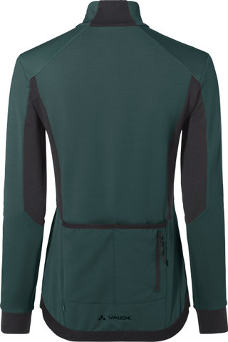 VAUDE Womens Kuro Halfzip LS Tricot - deep pond/36