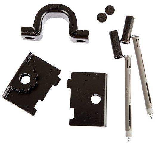 Wand- und Bodenanker WA 50 - schwarz/universal