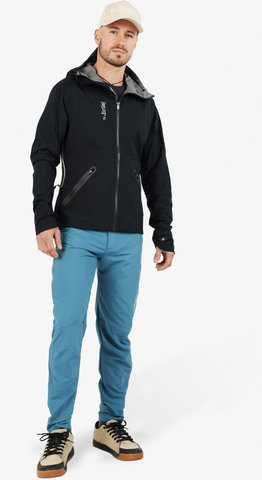 dirtlej weathershield waterproof black Jacke - black/L