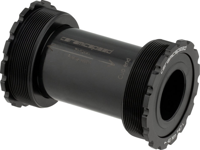 CeramicSpeed T47/86 Shimano Bottom Bracket - black/T47