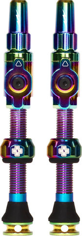 Muc-Off Válvulas Tubeless Big Bore Lite - iridescent/SV 45 mm
