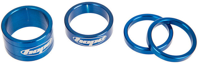 Space Doctor Spacer Set für 1 1/8" - blau/universal Space Doctor Spacer Set für 1 1/8" - blau/universal