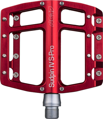 NC-17 Pédales à Plateforme Sudpin IV S-Pro - rouge