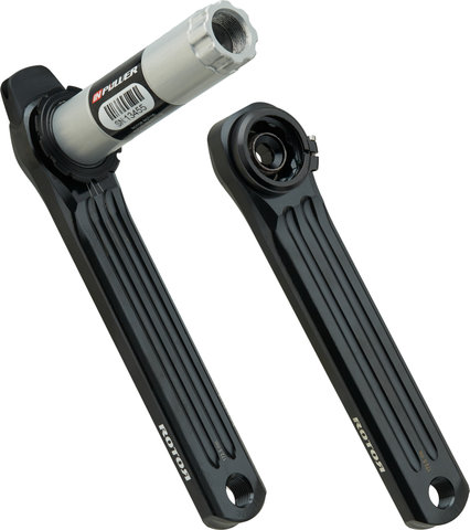 Rotor juego de bielas INpower V3 con potenciómetro Shimano 2x12 y Q-Rings - black/172,5 mm/36-52