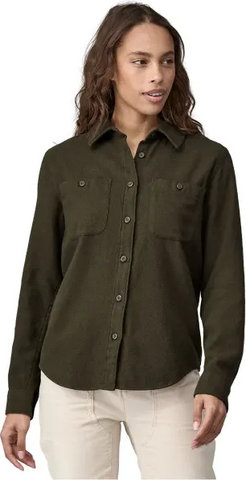 Patagonia Fjord Flannel Hemd Damen - whole weave-pine needle green | S