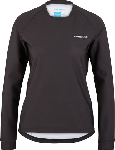 Shimano Maillot pour Dames Saiko Long Sleeves Warm - black/S