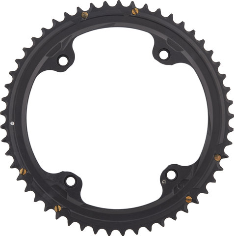 Campagnolo Record Kettenblatt 12-fach, 4-Arm, 145 mm Lochkreis - schwarz/53 Z