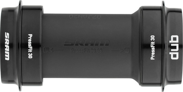 SRAM Eje de pedalier DUB PF30 MTB 83 mm Cannondale - black/Press Fit PF30