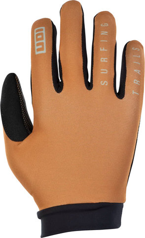 ION Guantes de ciclismo IOB Logo guantes de dedo completo - rocky orange | M