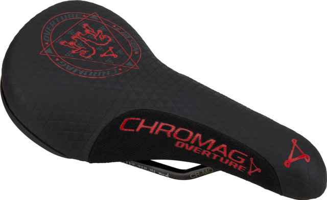 Chromag Overture Sattel - black-red/243 mm/136 mm
