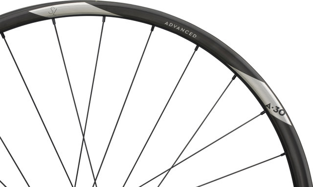 NEWMEN Set de Roues Advanced SL A.30 FADE Boost Disc Center Lock 29" - black silver | Shimano Micro Spline | Boost | 148 mm | 110 mm | Boost | 29" | 110 mm | Shimano Micro Spline | 110 mm | 148 mm
