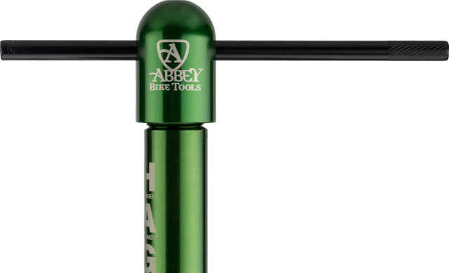 Abbey Bike Tools Herramienta de patillas de cambios Hanger Alignment Gauge HAG - green-black