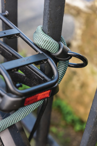 ABUS Candado de Cadena Infinity Loop 1806 - green/140 cm