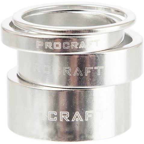 Procraft Classic Spacer 1 1/8" - silver/15 mm