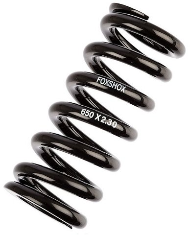 Stahlfeder für 50 - 57 mm Hub - schwarz/650 Ibs