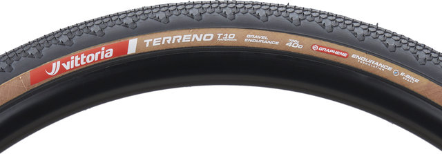 Vittoria Terreno T10 Hardpack G2.0 28" Faltreifen - schwarz-braun/40 mm/28 "