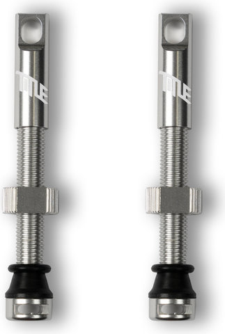 Title MTB Tubeless Ventil-Set - chrome/SV/44 mm
