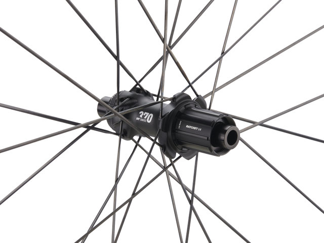 DT Swiss Juego de ruedas E 1800 SPLINE 30 Disc Center Lock 27,5" - negro/Shimano carretera/142 mm/100 mm/27,5" (650B)/100 mm/Shimano carretera/100 mm/142 mm/Non Boost/Non Boost