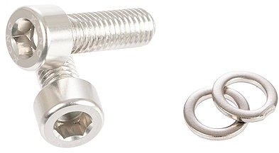 Tornillos hexagonales de portabidones - plata/M5x15