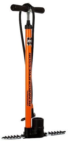 SKS Rennkompressor Floor Pump with E.V.A. Head - orange/universal