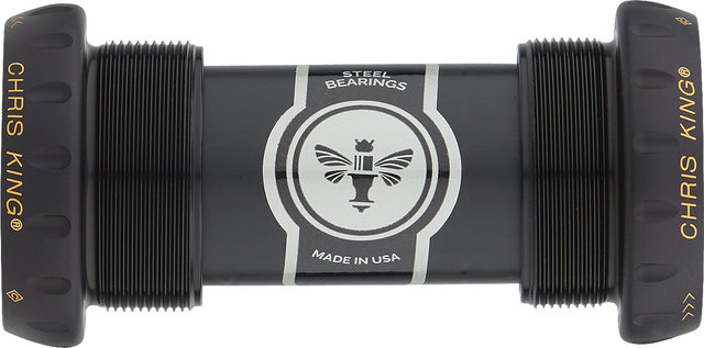 Chris King ThreadFit 24 Bottom Bracket - two tone-black-gold/BSA
