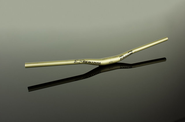 Renthal V3 Fatbar Lite 35 20 mm Riser Handlebar - gold/760 mm