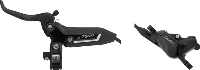 SRAM Frein à Disque Level Ultimate Stealth 2-Piston Carbon - gloss black anodized/Roue avant/Flip-Flop (non spécifique au côté)