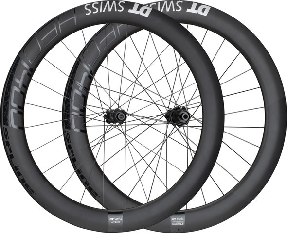DT Swiss HEC 1400 SPLINE 62 Carbon Boost Disc CL Hybrid 28" Wheelset - schwarz | Boost | 148 mm | 110 mm | Boost | 28" | 110 mm | 110 mm | 148 mm | SRAM XDR
