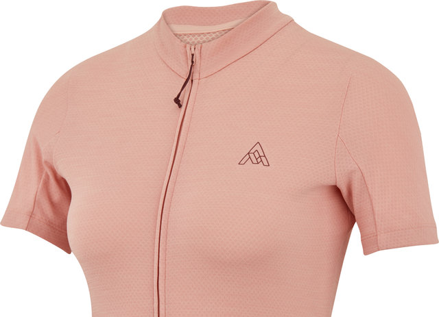 7mesh Maillot pour Dames Horizon S/S - sun rose/S
