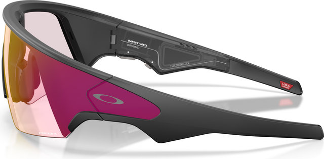Oakley Vanguard Meta AI Sports Glasses - black | prizm transitions red