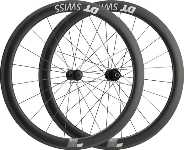 DT Swiss ARC 1400 DICUT 48 Carbon Felgenbremse 28" Laufradsatz - schwarz/130 mm/100 mm/28"/Shimano Road/100 mm/Shimano Road/100 mm/130 mm